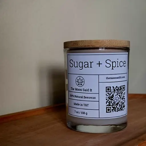 Sugar + Spice Scented Candle