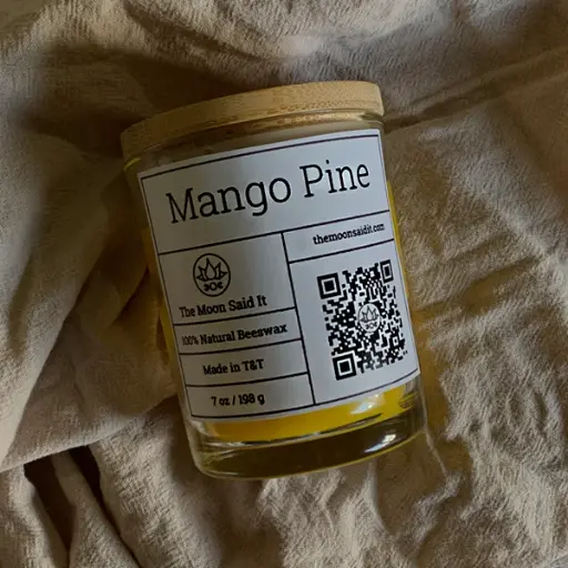 Mango Pine Scented Candle