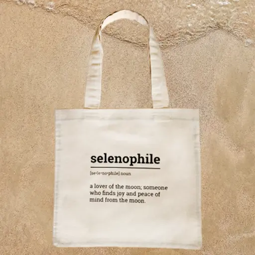 Selenophile Canvas Tote